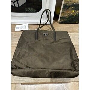 Prada Tessuto Nylon Structured Pocket Tote